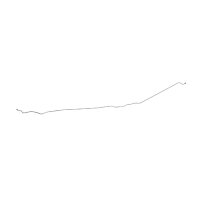 1968-1969 Ford Fairlane The Right Stuff Pre-Bent OE Steel Front Disc to Rear Brake Line