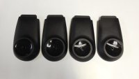 1973-1976 A-Body Vans Auto Bucket Seat Hinge Covers Set