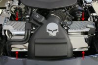 C6 ZR1 Corvette Engine Radiator Cover