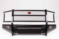 Fab Fours FF15-K3250-1 Black Steel Front Bumper For 15-17 Ford F-150