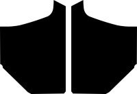 1928-1929 Ford Model A Roadster AcoustiShield Cowl Panel Set by QuietRide Solutions Leather Grain...
