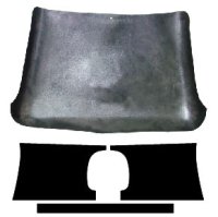 1948-1952 Ford Truck AcoustiShield Molded Headliner & Rear Quarter Panels Set in ABS Leather