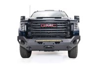 Fab Fours GM20-X5051-1 Matrix Front Bumper For 20 GMC Sierra 2500 HD GMC Sierra 3500 HD