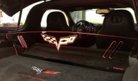 C6 Corvette Coupe Glow Plate Partition