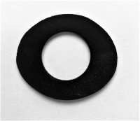 1953-1957 C1 Corvette Windshield Wiper Transmission Bezel Gasket -pair Weatherstrip
