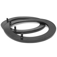 Metro SUPERsoft (HR 17) Headlight Trim-Ring Seals For 1963-1966 Shelby Cobra & Backdraft Cobra