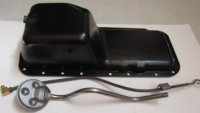 1972-1978 Dodge Truck Vans Auto CHT Big Block Oil Pan with Pickup Tube and Dipstick