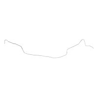 1968-1969 AMC Javelin The Right Stuff Pre-Bent OE Steel Front To Rear Fuel Line