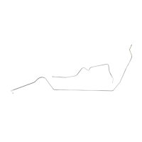 1970 AMC Rebel Pre-Bent OE Steel Front To Rear Fuel Line by The Right Stuff