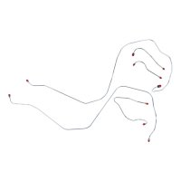 1968-1969 American Motors AMX The Right Stuff Manual Brake Line Kit