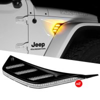 2023 Jeep Amber Air Vent Light with Turn Signal & Running Light by XK Glow