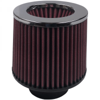 Air Filter For Intake Kits 75-1515-1,75-9015-1 Oiled Cotton Cleanable Red S&B KF-1011