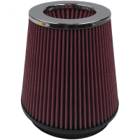 Air Filter For Intake Kits 75-2557 Oiled Cotton Cleanable 6 Inch Red S&B KF-1016