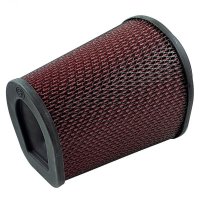 Air Filter For Intake Kits 75-6000,75-6001 Oiled Cotton Cleanable Red S&B KF-1070