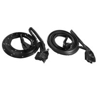 Metro SUPERsoft (LM 19-E) Molded Door Seals For 1997-2004 Chevrolet Corvette