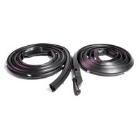 Metro SUPERsoft (LM 23-D) Molded Door Seals with Clips For 1971-1974 Dodge Charger 2-Door Hardtop