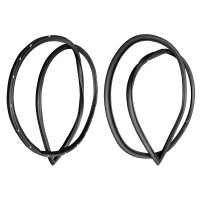 Metro SUPERsoft (LM 23-Q) Rear Door Seals For 1966-1970 Dodge Coronet