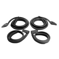 Metro SUPERsoft (LM 33) Molded Door Seals (Convertibles) For 1949 Lincoln 9EL Series