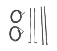 Metro SUPERsoft (LM 48) Door-Weatherstrip Set For 1948-52 Ford F1/F2/F3