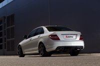 Mercedes Benz C63 AMG Akrapovic Slip-On Exhaust