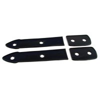 Metro SUPERsoft (MP 335-B) Trunk Hinge Pads For 1937-1938 Buick Century Series 60