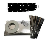 1967-1968 Mustang Convertible QuietRide AcoustiShield Pre-Cut Damper Barrier Kit