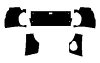 1994-2004 Ford Mustang Coupe AcoustiShield Complete Insulation Kit by QuietRide Solutions