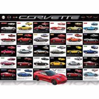 Corvette Evolution Jigsaw Puzzle