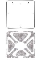 1973-77 Chevrolet Nova AcoustiHood Under Hood Cover Kit by QuietRide Solutions
