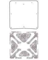 1973-77 Nova QuietRide Solutions AcoustiHood Under Hood Cover Kit with Heatshield Panels and Inst...