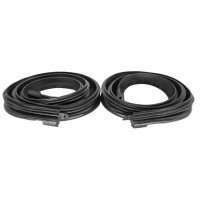 Metro (RR 6400-B) Roof-Rail Seals (C7ZZ 6551222-B) For 1967-68 Ford Mustang