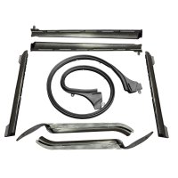 Metro (RR 1501) Convertible Top-Rail Kit For 1968-1969 Chevrolet Camaro