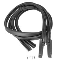Metro SUPERsoft LM 99-R Molded Door Seal w/ Clips For 1976-1986 Jeep CJ-5 & 1976-1983 CJ-7