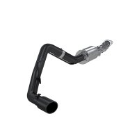 MBRP Exhaust S5230BLK Black Series Cat Back Exhaust System Fits 11-14 F-150