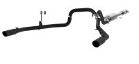MBRP Exhaust S5258BLK Black Series Cat Back Exhaust System Fits 15-20 F-150
