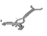 MBRP Exhaust S7032409 XP Series Cat Back Exhaust System Fits 16-20 Camaro