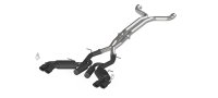 MBRP Exhaust S7032BLK Black Series Cat Back Exhaust System Fits 16-20 Camaro