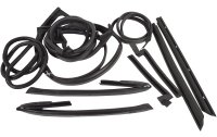 1968 C3 Corvette Weatherstrip Kit - Body Coupe 10Pc