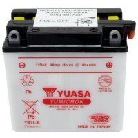 Yuasa Battery YB7L-B Conventional 12V Battery - Acid Not Included