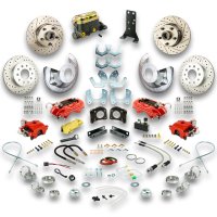 1967-1969 Ford Mustang The Right Stuff 4 Wheel Disc Brake Conversion Kit with Auto Transmission