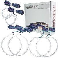 For Dodge Charger 2005-2010 ColorSHIFT Triple Ring Halo Kit Oracle