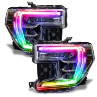 For 2019-2020 GMC Sierra ColorSHIFT RGB+W Headlight DRL Upgrade Oracle