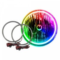 For Jeep Wrangler 2007-2017 Halo Kit - Dynamic ColorSHIFT Oracle