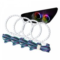 For Hyundai Tiburon 2007-2008 ColorSHIFT Halo Kit Oracle