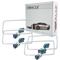 For GMC Sierra 2007-2013 ColorSHIFT Halo Kit (New Square Ring Design) Oracle