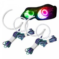 For Jaguar XF 2008-2010 ColorSHIFT Halo Kit Oracle