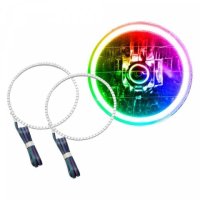 For Jeep Wrangler 2007-2016 ColorSHIFT Halo Kit Oracle