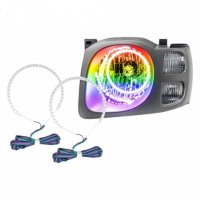 For Nissan Xterra 2002-2004 ColorSHIFT Halo Kit Oracle
