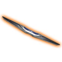 For Chrysler Illuminated LED Sleek Wing - Dual Intensity - Amber Oracle