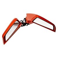 For Camaro Concept Side Mirrors - Red Jewel Tint (GAQ) - Dual Intensity Oracle